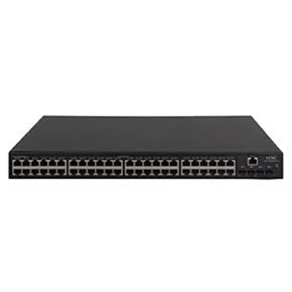 H3C 9801A1QV S5048PV3-EI 48 PORT GIGABIT+4X1GB SFP L2 YÖNETİLEBİLİR RACKMOUNT SWITCH 