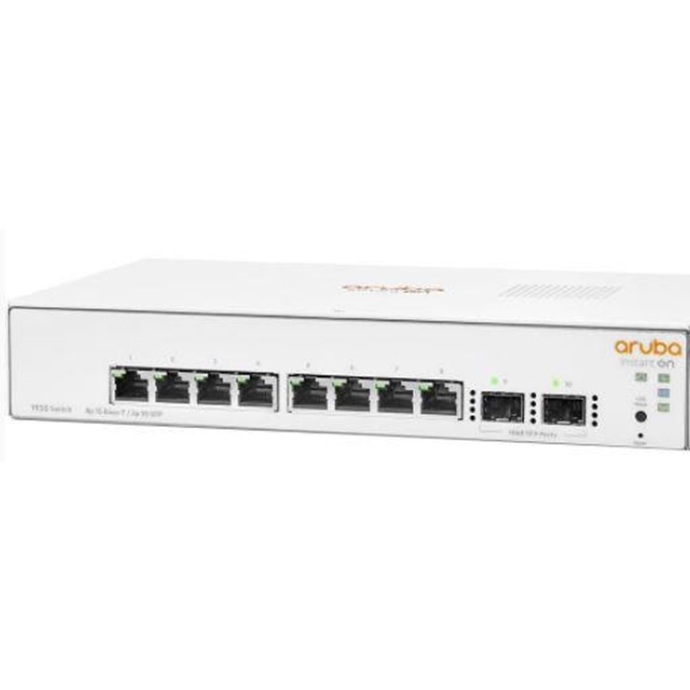 HPE ARUBA ION 1930 JL680A 8 PORT GIGABIT+2X1GB SFP UPLINK L2+ YÖNETİLEBİLİR SWITCH 