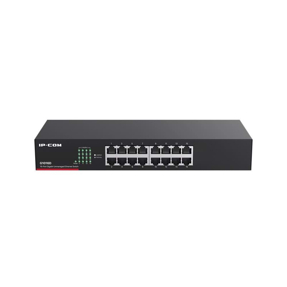 IP-COM G1016D 16 PORT GIGABIT METAL KASA RACKMOUNT SWITCH 