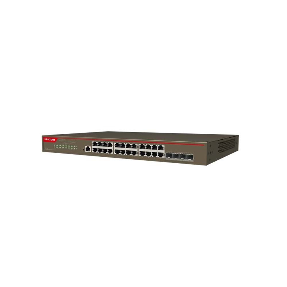 IP-COM G5328X 24 PORT GIGABIT + 4X10GB SFP UPLINK L3 YÖNETİLEBİLİR RACKMOUNT SWITCH 