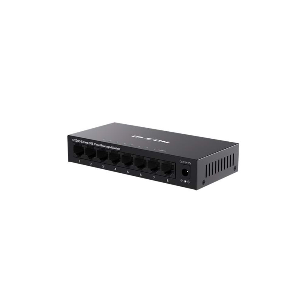 IP-COM G2208D 8 PORT GIGABIT CLOUD YÖNETİLEBİLİR METAL KASA SWITCH 