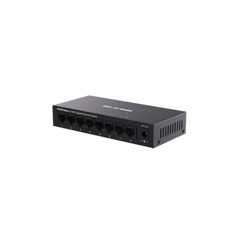 IP-COM G1008M 8 PORT GIGABIT METAL KASA SWITCH 