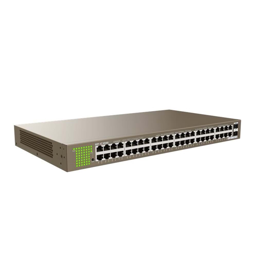 IP-COM IP-G1050F 48 PORT GIGABIT + 2X1GB SFP PORT RACKMOUNT SWITCH 