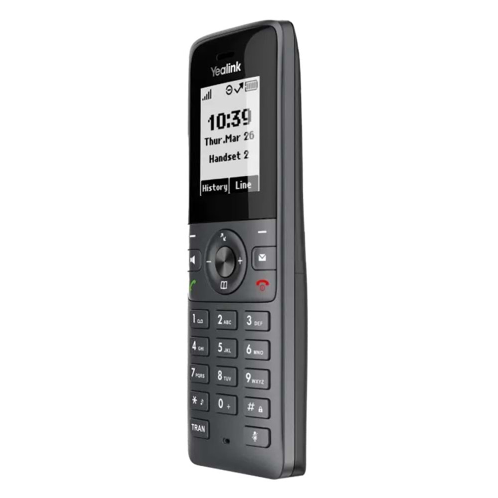 YEALINK W71H 1.8 INC EKRAN HD SES FNR GÜRÜLTÜ ENGELLEME SIP IP DECT TELEFON 