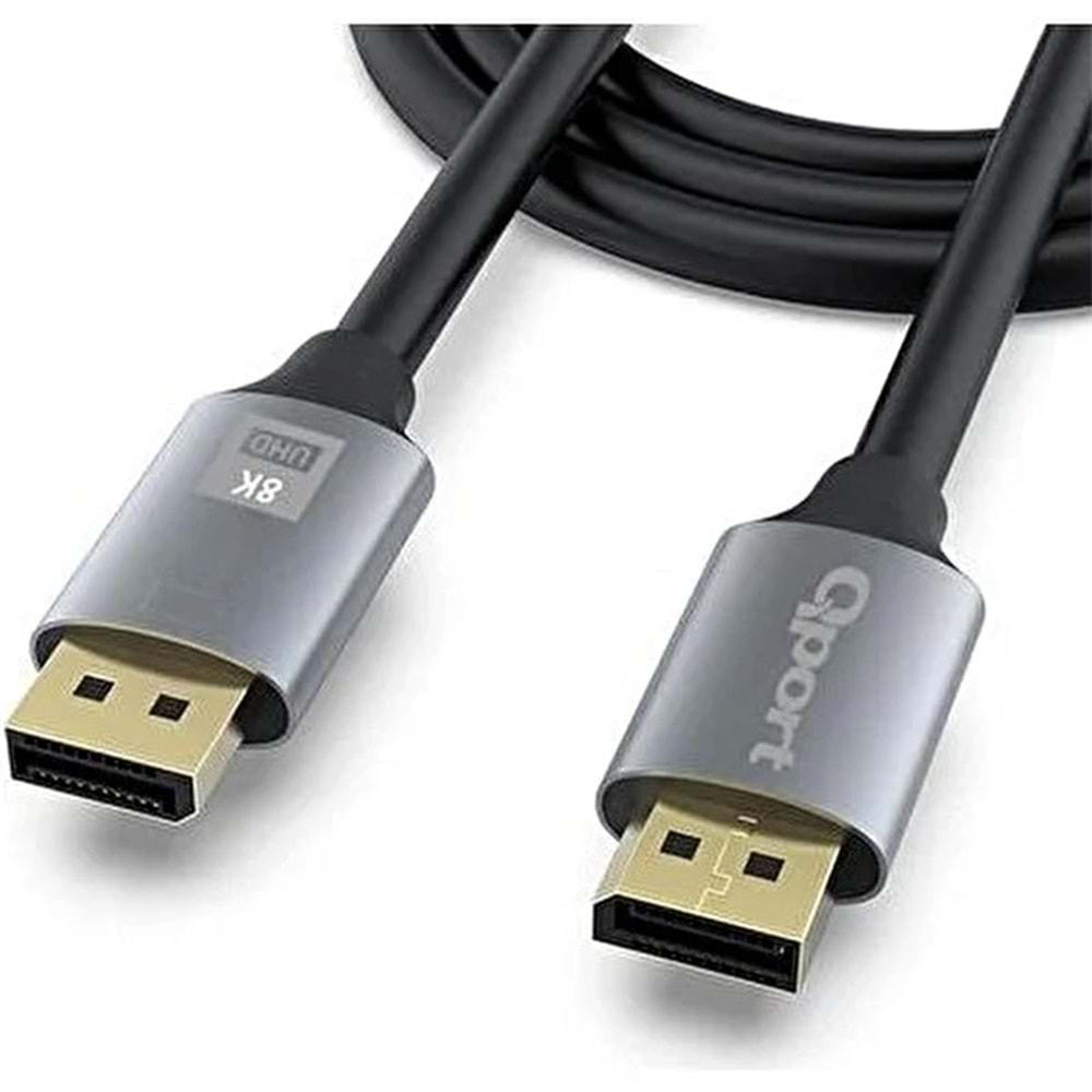QPORT Q-DP14 1,8M 1.4V DISPLAY PORT KABLO 