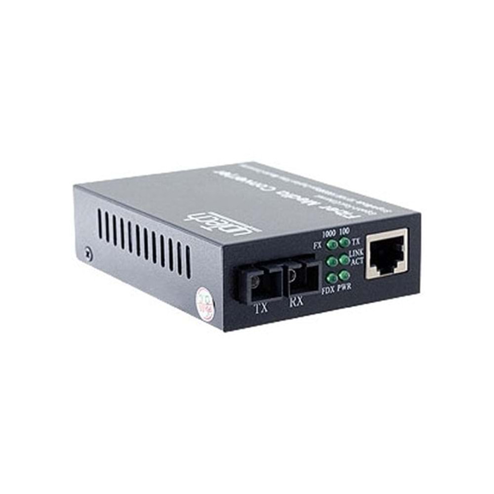 UPTECH KX1051 10/100Mbps MULTİ MODE DUPLEX FİBER MEDİA CONVERTER 