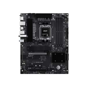 MSI PRO B850-S WIFI6E DDR5 8200MT/S 1XHDMI 1XDP 2XM.2 AM5 ATX (AMD AM5 9000/8000/7000 SERİLERİ İLE UYUMLU) 