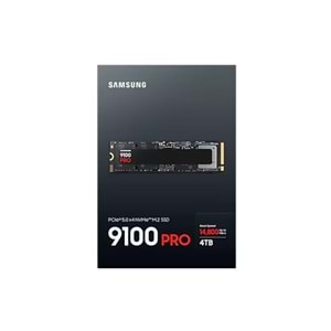 4 TB 9100 PRO SAMSUNG NVME M2 MZ-VAP4T0BW PCIE 14800-13400 MB/S SAMSUNG TR GARANTILI 