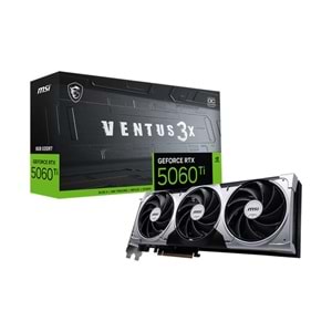 MSI GEFORCE RTX5060TI 8G VENTUS 3X OC 8GB DDR7 128BIT 3XDP 1XHDMI EKRAN KARTI 