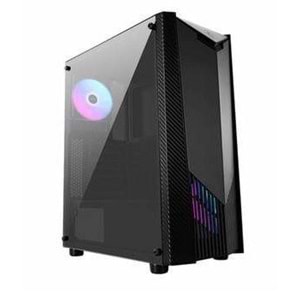 MSI MAG SHIELD 110R TEMBERLI CAM 2X120MM ARGB FAN PSU YOK GAMING SİYAH KASA 