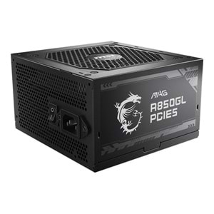 MSI MAG A850GL PCIE5 850W 80+ FULL MODULAR GOLD POWER SUPPLY 