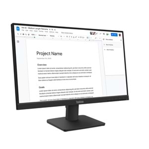 21.5 LENOVO S22-4E THINKVISION 64CBKAT6TK FHD 4MS 100HZ HDMI+VGA WLED MONITOR (3 YIL GARANTİ) 