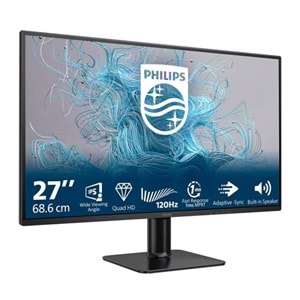 27 PHILIPS 27E2N2500/01 IPS 1MS 120HZ 1XHDMI 1XDP 2K QHD 2560X1440 FLICKER-FREE VESA SİYAH 