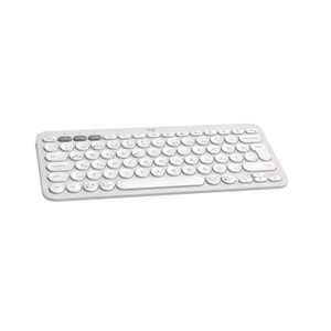 LOGITECH K380S PEBBLE KEYS 2 ÇOKLU CİHAZ ÖZELLİKLİ BLUETOOTH TÜRKÇE Q KLAVYE BEYAZ 920-011860 