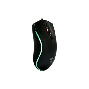 EVEREST SM-M9 USB SİYAH 3D OPTİK LED KABLOLU MOUSE 