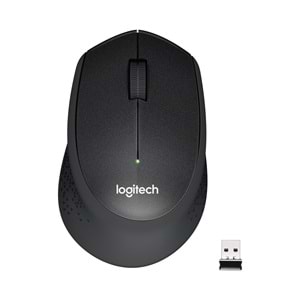 LOGITECH M330 KABLOSUZ SESSİZ USB OPTİK MOUSE SİYAH 910-004909 