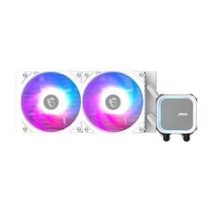 MSI MAG CORELIQUID A13 240 WHITE 240MM ARGB CPU SIVI SOĞUTUCUSU (LGA 1700/1851/AM4/AM5 UYUMLU) 
