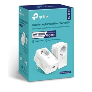 TP-LINK TL-PA7017P KIT AV1000 GIGABIT POWERLINE GENISLETICI 