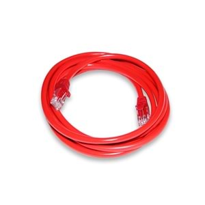 INCA ICAT6-01TK 1MT 24AWG CAT6 UTP PATCH KABLO KIRMIZI 