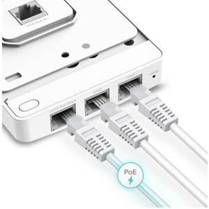 TP-LINK OMADA EAP235-WALL 2.4/5GHZ 1167MBPS AC1200 KABLOSUZ DUVAR TIPI ACCESS POINT (ADAPTÖRSÜZ) 