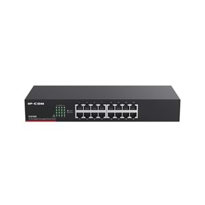 IP-COM G1016D 16 PORT GIGABIT METAL KASA RACKMOUNT SWITCH 