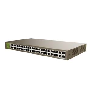 IP-COM IP-G1050F 48 PORT GIGABIT + 2X1GB SFP PORT RACKMOUNT SWITCH 