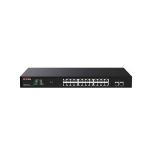 IP-COM G2226F 24 PORT GIGABIT + 2XSFP UPLINK CLOUD YÖNETİLEBİLİR RACKMOUNT SWITCH 