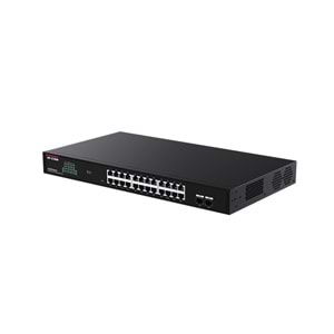 IP-COM G2226F 24 PORT GIGABIT + 2XSFP UPLINK CLOUD YÖNETİLEBİLİR RACKMOUNT SWITCH 