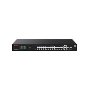 IP-COM G2228P-24-410W 24 PORT GIGABIT+2XRJ45/SFP UPLINK 370W POE CLOUD YÖNETİLEBİLİR RACKMOUNT SWITCH 