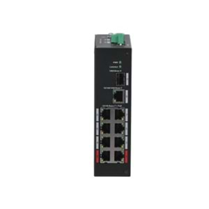DAHUA PFS3110-8ET-96-V2 8 PORT 10/100 + 1XGB RJ45/SFP 96W POE ENDUSTRIYEL SWITCH 