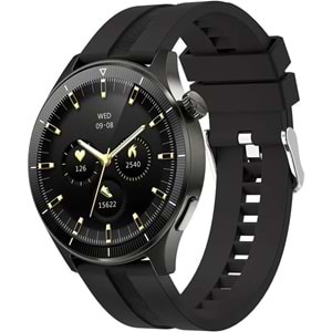 AUKEY SW-2P-GY AKILLI SAAT 3.7CM LCD BLUETOOTH ÇAĞRI SAĞLIK GÖZETİMİ SPOR BİLDİRİMLERİ IP67 GRİ 