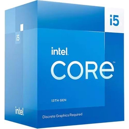 Intel Core i5 13400 BOX 3.30GHz (Turbo 4.40GHz) 20MB Cache LGA1700 13.Nesil Kutulu İşlemci 
