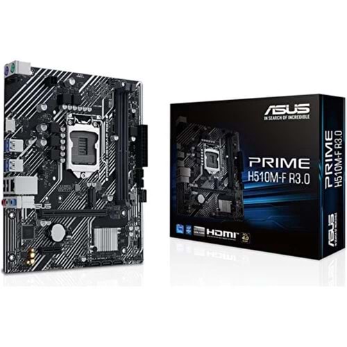 Asus Prıme H510M-F R3.0-CSM DDR4 Intel H470 Soket 1200p (10.Nesil) mATX Anakart