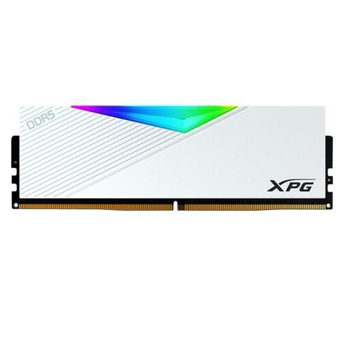 XPG 16GB-2 Lancer RGB DDR5 6000MT-s PC5-48000 CL 30-40-40 1.35V Soğutuculu Beyaz PC Ram
