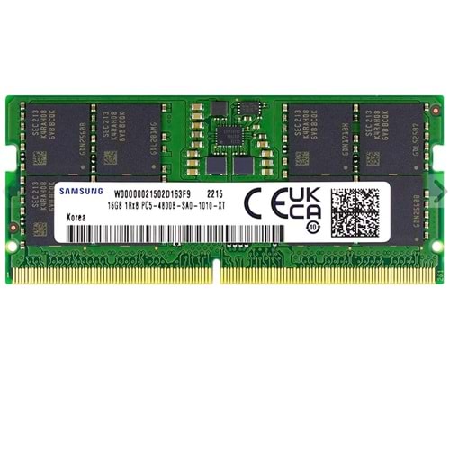 Samsung 16 GB 4800MHz M425R2GA3BB0-CQK DDR5 Notebook Ram 