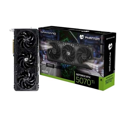 Gainward GeForce RTX5070Ti PHANTOM 16GB GDDR7 256Bit Gaming (Oyuncu) Ekran Kartı