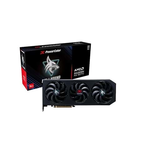 Powercolor Hellhound Radeon RX9070 16G-L-OC GDDR6 256Bit AEAE2PWC0028 Gaming (Oyuncu) Ekran Kartı