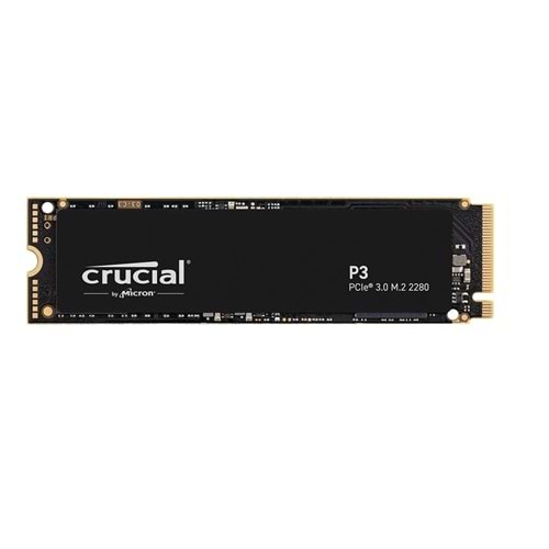 Crucial 1TB P3 M.2 NVMe PCIe CT1000P3SSD8 3500 - 3000MB-s 5 YIL Garanti Gen 3 Ssd