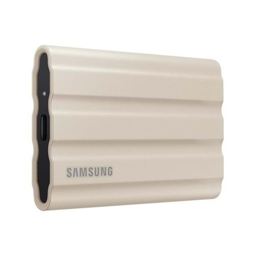 Samsung 2TB T7 Shield Usb 3.2 (Okuma 1050MB - Yazma 1000MB) Bej Taşınabilir SSD Disk MU-PE2T0K-WW