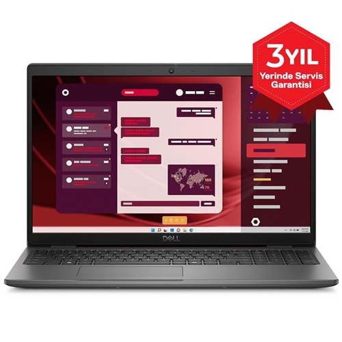 Dell Latitude 3550 i7-1355U 16GB 512GB 2GB MX570A 15.6 XCTOL355015EMEA-VGA-V2 FHD Ubuntu Notebook 