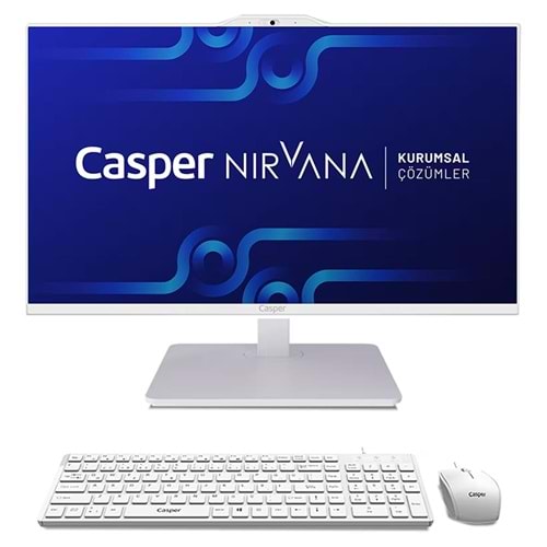 Casper Nirvana A90.1342-BE00X-V-B-K Beyaz Intel Core i5-13420H 16GB RAM 500GB NVME Pivot All In One