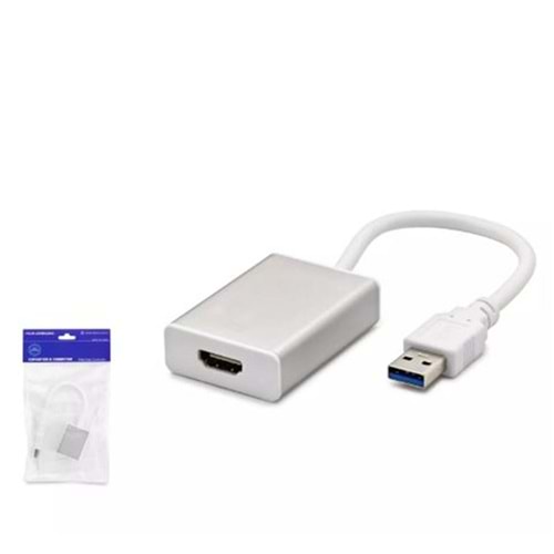 Hadron Hdx1287 Usb3.0 To Hdmi F Çevirici 1920X1080P 50-60Hz Beyaz