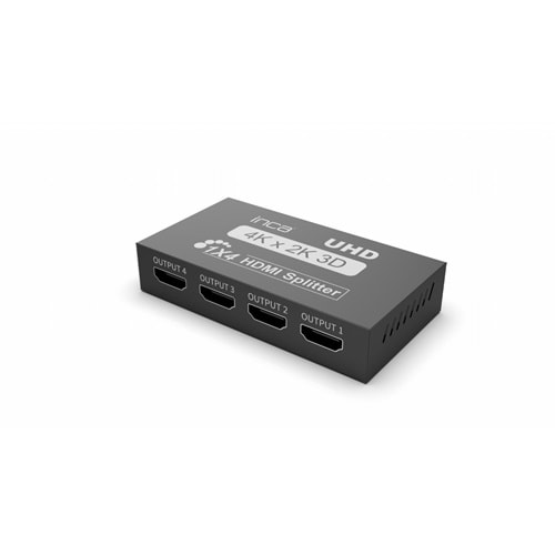 Inca IHSK-430 Hdmı Splitter 1 İn 4Out 4K@30Hz Switch (Giriş 1 HDMI,Çıkış 4 HDMI)