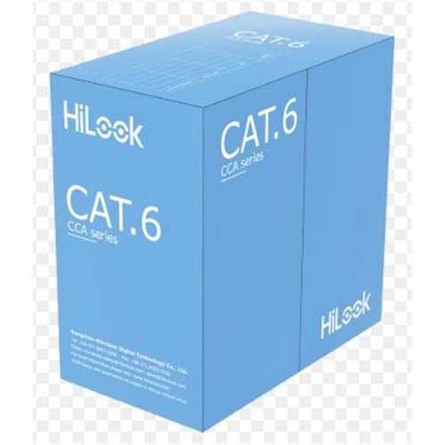 Hilook NC-1LN6UU-CCA-M CAT6 U-UTP 23 AWG 305 Mt Ağ Kablosu, CCA, 0,57 mm