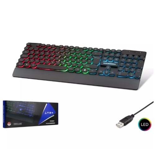 HADRON HDX2604 OYUN KLAVYE LEDLİ KABLOLU Q