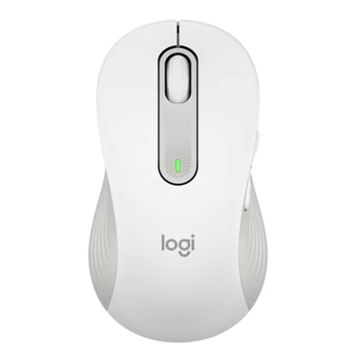 Logitech 910-006240 M650 L Signature Kablosuz Beyaz Sol El Büyük Boyutlu Mouse