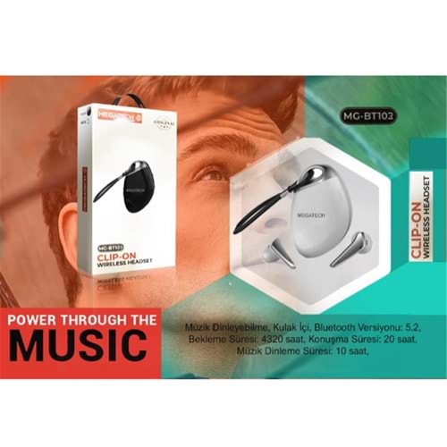 Megatech Mg-Bt101 true Bluetooth Earphone Kablosuz Kulaklık 