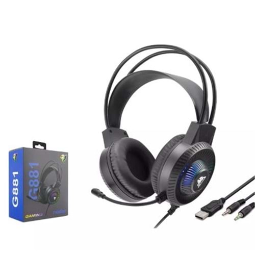 Hadron G881 Gaming Kulaklık 2-3.5Mm + Usb Siyah