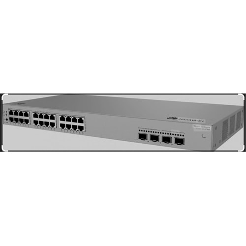 Huawei Ekitengine S220S-24LP4JX 24GE Poe+ 195W, 2x 2,5g + 2x 10G Sfp L2 Yönetilebilir Switch