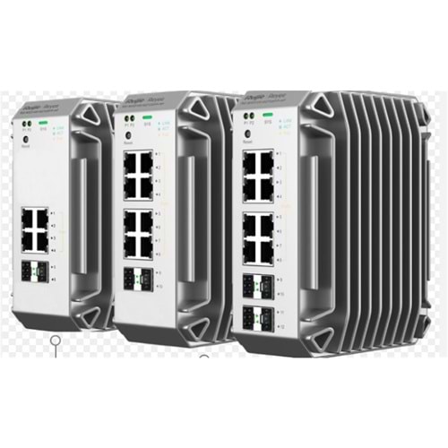 Reyee RG-NIS3100-4GT2SFP-HP 4 Port Poe+ 2 Port SFP 10-100-1000 Endüstriyel Switch